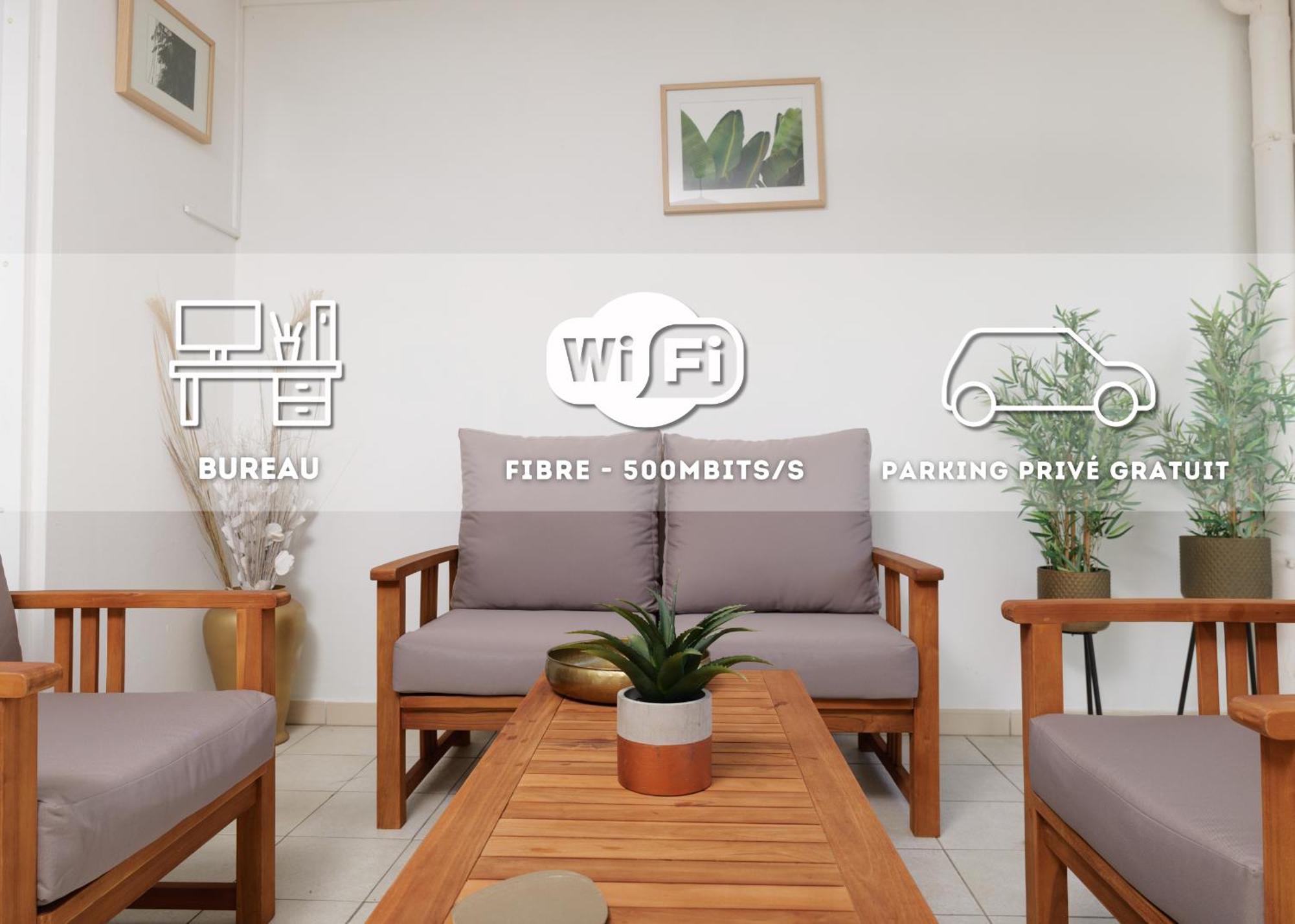 Appart. T3 Les Hauts De Madiana ショルシェール 部屋 写真